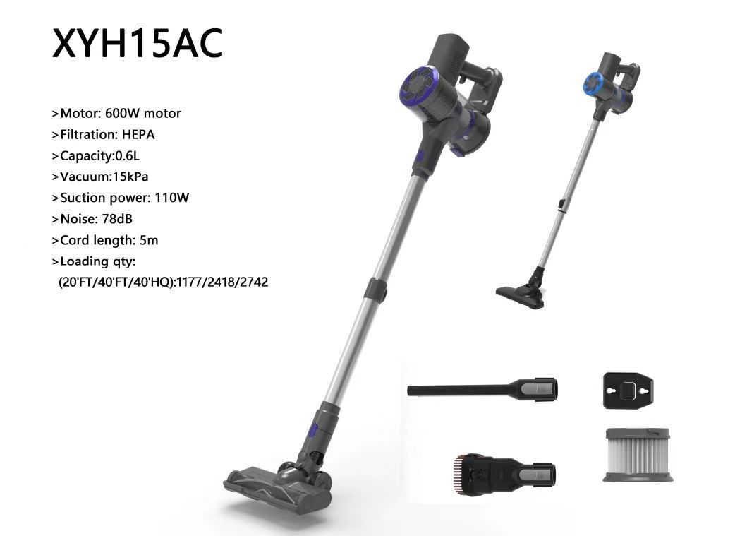 Household vacuum cleaners, factory cross-border electric floor brushes, AC/DC handheld high-end vacuum cleaners are suitable pic 1