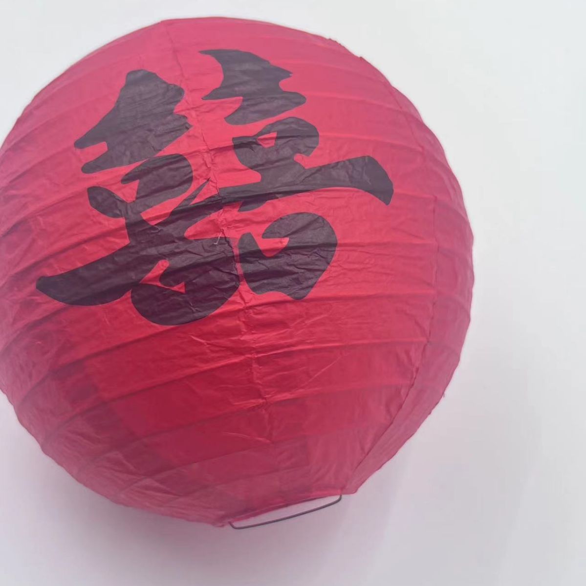 节庆灯笼场景布置传统纸灯笼手提灯笼批发婚庆用品婚房装饰喜字详情12