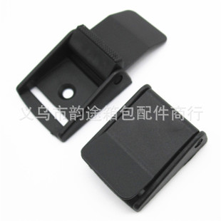 厂家直销1.5CM塑料压扣 固定织带带齿鸭嘴扣 小压扣腰带卡扣详情1