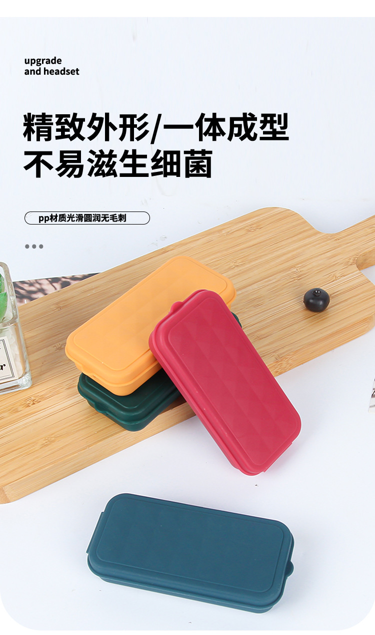 野营野餐折叠餐具 刀叉勺筷便携式旅行外带餐具四件套礼品批发详情10