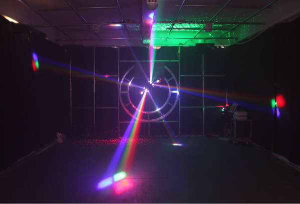 Double-head 12 or 16 beam lights, single-head moving head lights, private room ktv flashlights, stage lights, rotating laser lights pic 3