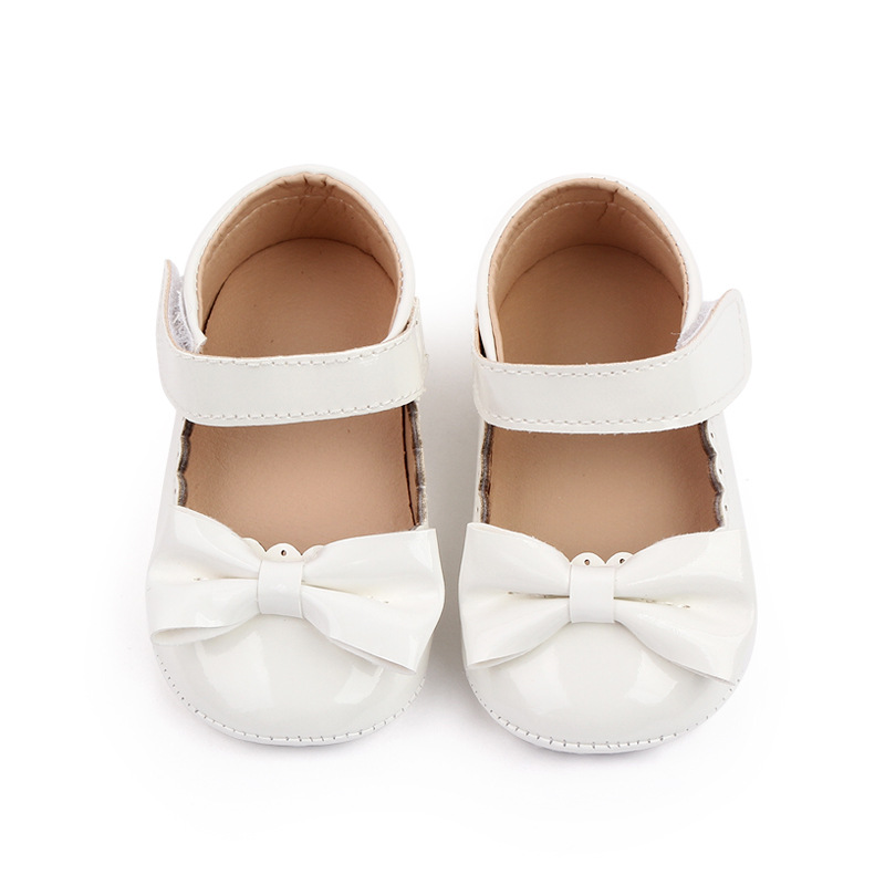 Spring and Autumn Princess Bow Baby Walking Shoes for Girls Rubber-soled Baby Shoes for 0-1 year Old Walking Shoes 2787 pic 14