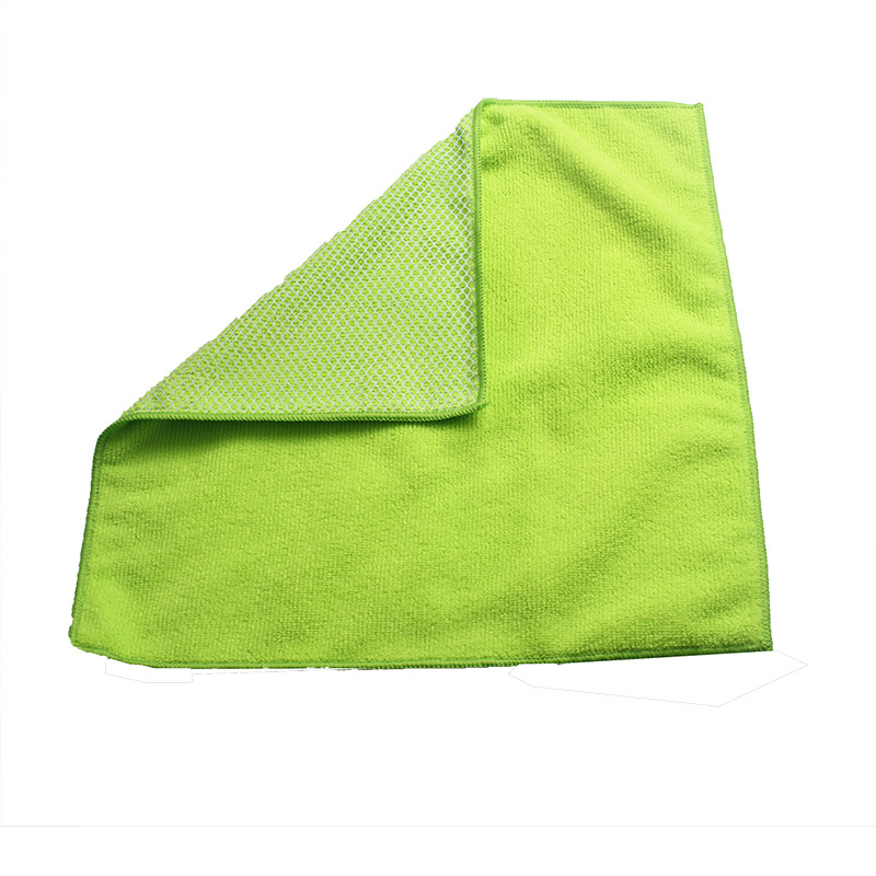 Dishcloths do not shed easily, and the friction of the mesh on the cloth does not easily stick to oil. Dishcloths are easy to clean, and tablecloths and scouring pads pic 2