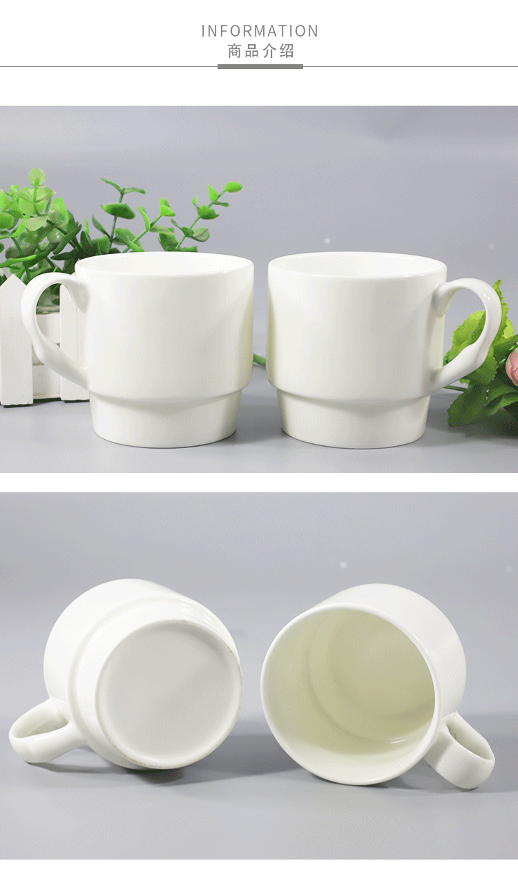 Heat transfer printing can produce 12oz creative coffee cups, frosted ceramic large coffee cups and ceramic coffee cups pic 9