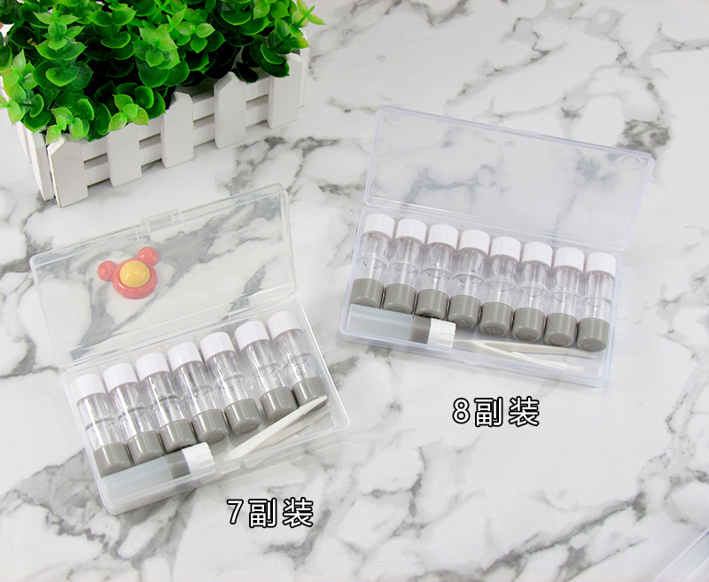 1 to 9 pairs of contact lens cases, hard RGP color contact lens cases, cylindrical lens cases and ok lens cases are in stable supply and exclusively for foreign trade pic 5