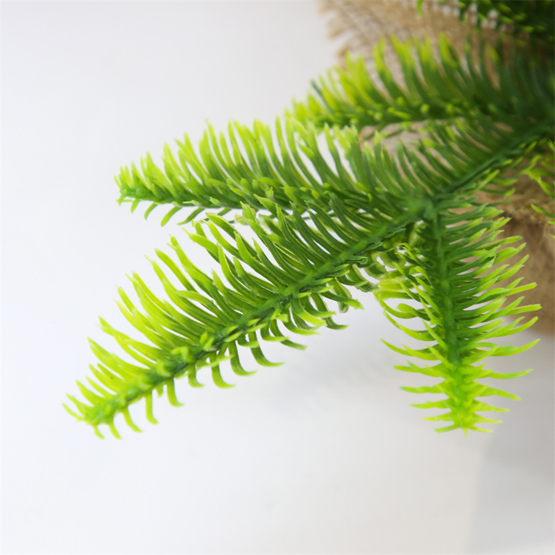 Christmas decorations, small PE cotton mini desktop Christmas tree ornaments, front desk desk decoration props pic 6