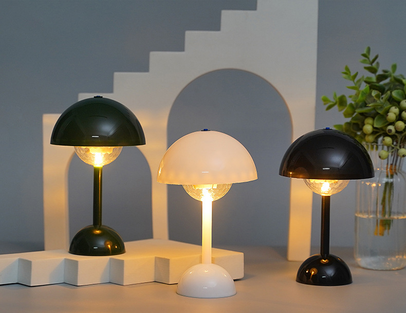Simple little desk lamp, mushroom lamp, LED ambient light, Christmas decoration, Halloween, cross-border Amazon e-commerce creative light pic 7
