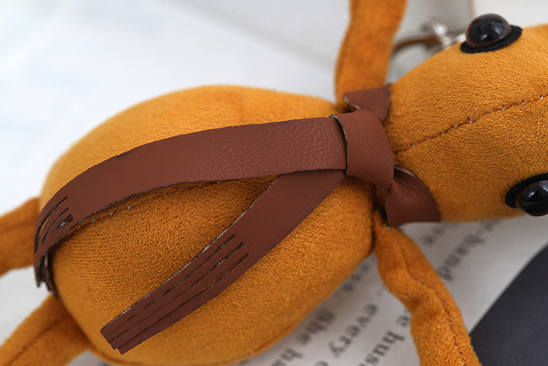 Japanese-style chanel-style rabbit bag pendant, personalized plush toy, car keychain, girl figurine pendant pic 9