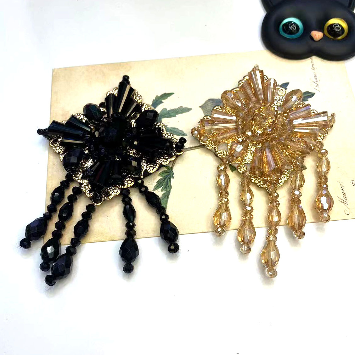 韩版水晶发饰配件发箍发夹发绳头饰配件鞋帽服饰辅料配件厂家直批详情6