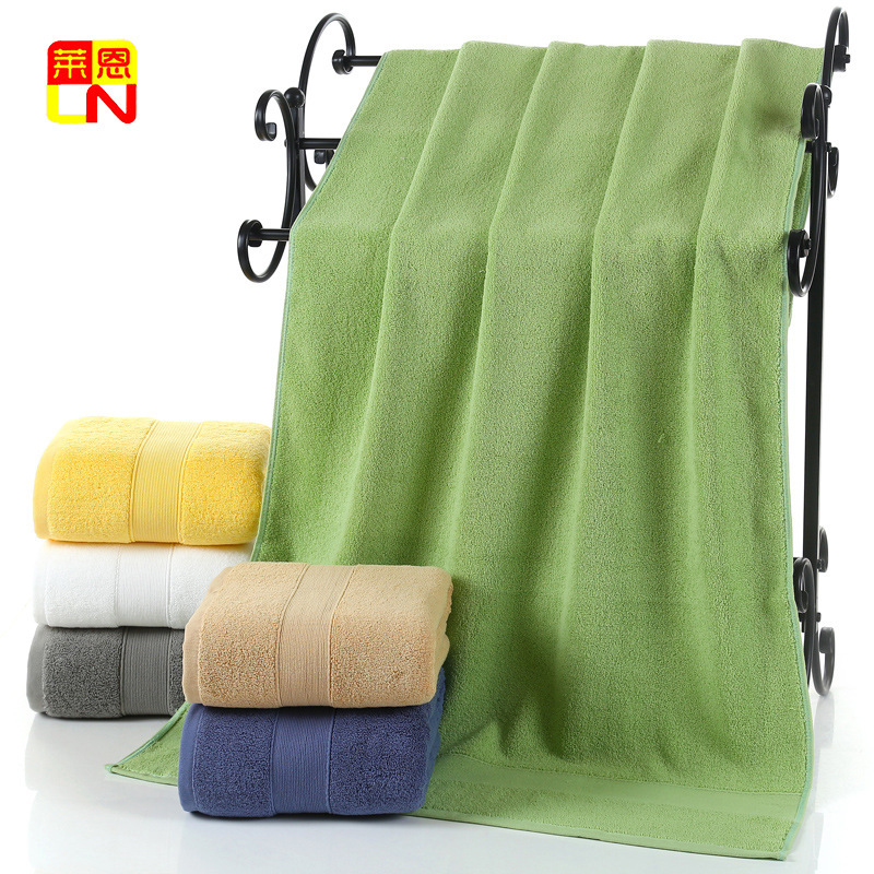 纯棉浴巾全棉加大毛巾柔软成人家用吸水浴巾批发酒店美容院制定详情2