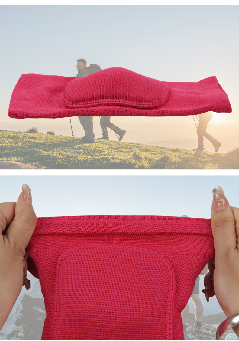 Dance yoga thickened sponge knee pads for warmth, volleyball dance kneeling anti-collision knee pads, sports dance knee pads pic 27