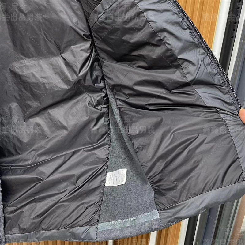 迪家张译同款90白鸭绒立领男士羽绒服运动休闲轻薄款羽绒外套男详情29