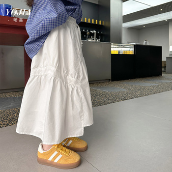 女童T恤春季2025新款韩范修身小女孩连帽上衣儿童长袖春装详情8