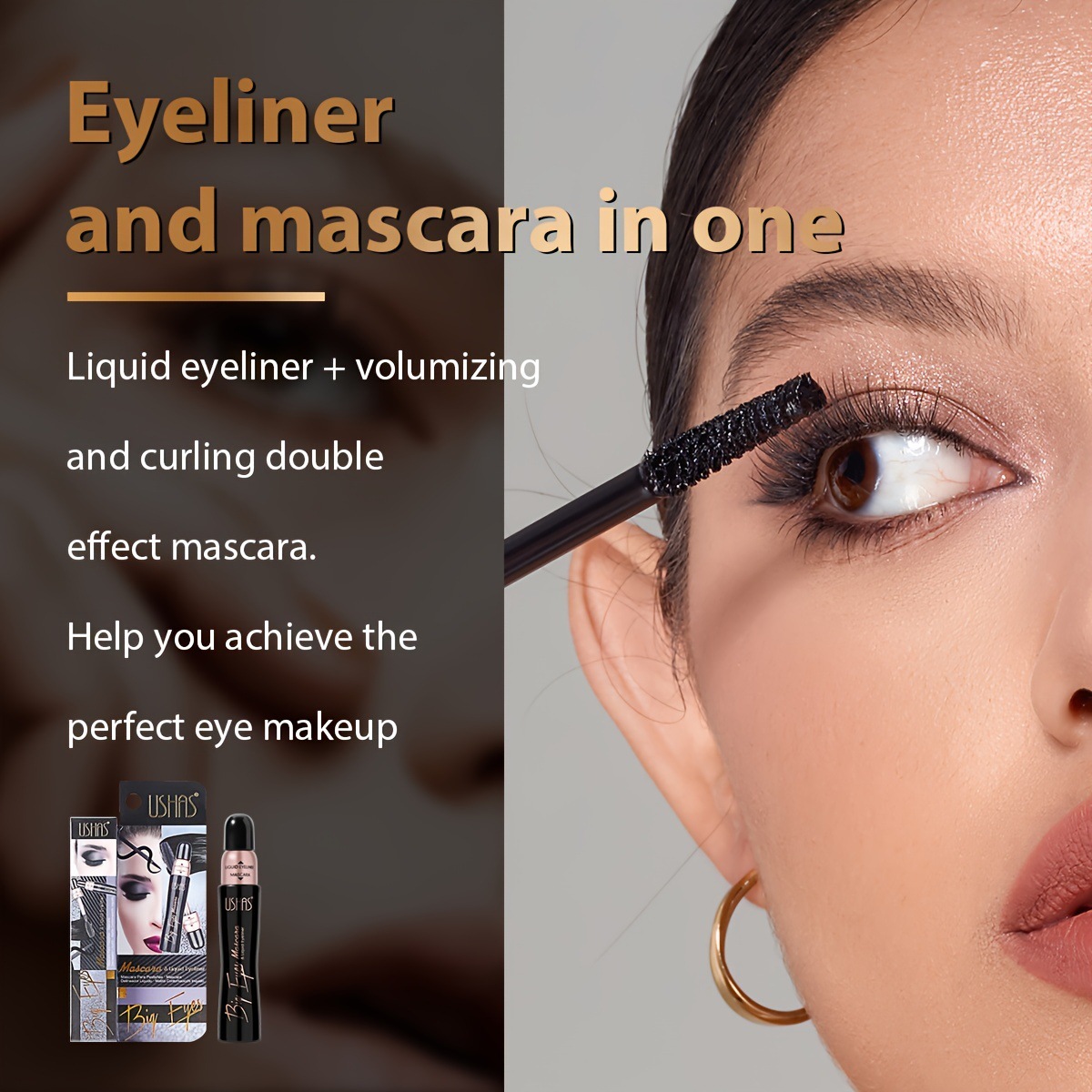 USHAS cross-border hot spot mascara and eyeliner Pen MA1088F pic 5