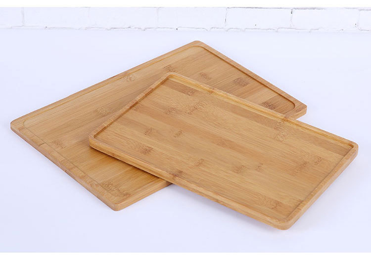 竹木制茶盘托盘长方形茶水杯茶具托盘木质餐盘水果盘日式面包盘详情13