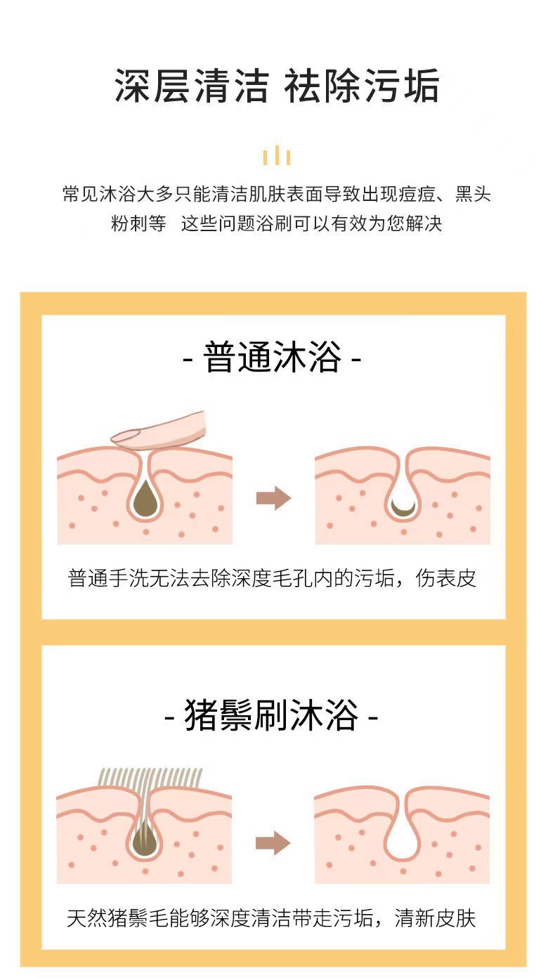 工厂直销木质洗澡刷猪鬃毛刷木质浴刷身体干刷洗澡刷搓背跨境电商详情12