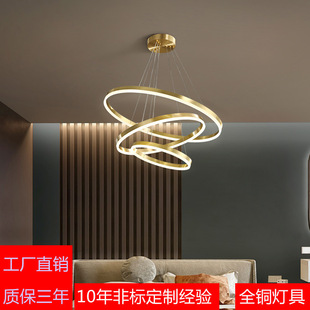 复式别墅挑高客厅餐厅光立方吊灯售楼处店铺商用工程大堂吧台灯具详情3