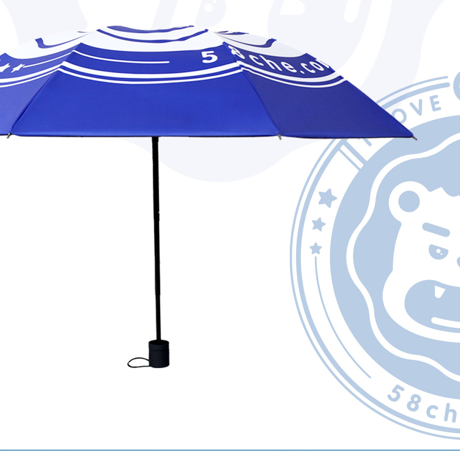 Free umbrella printing, heat transfer printing, digital printing, free color printing of provided images, umbrella logo printing pic 7