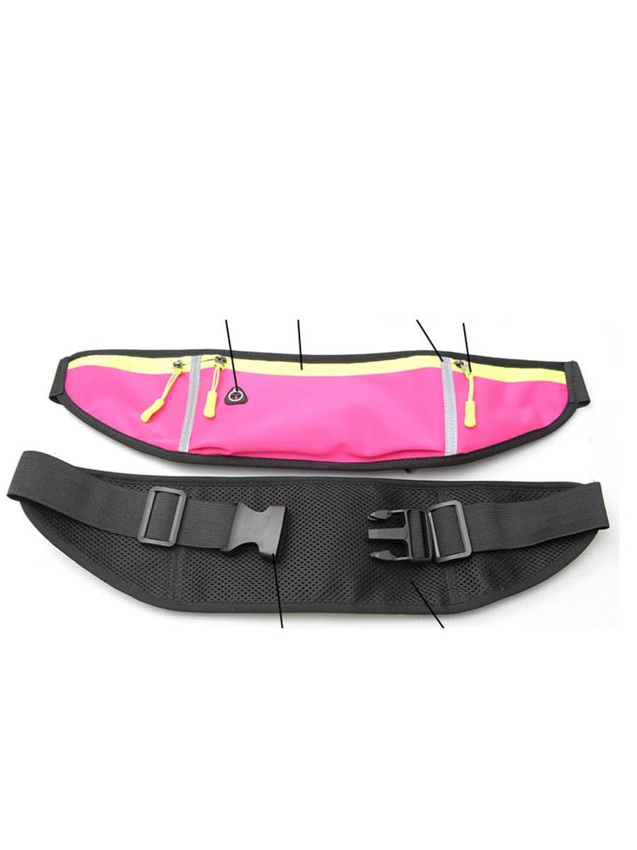 The Leica three-pocket waterproof waist bag for running, the Boao cycling close-fitting marathon belt with multiple functions pic 3