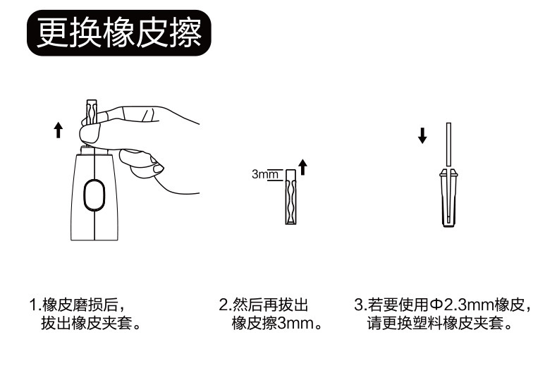 Cross-border creative electric eraser, charging high-gloss eraser, student clean, art painting, electric automatic eraser pic 34