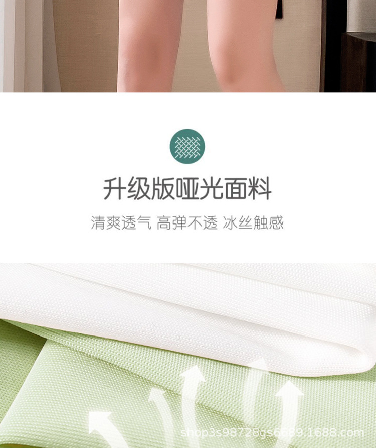 Yiwu three-part shark pants for women in summer are thin, belt-tightening, anti-leakage, and slimming when worn outside. They are large-sized, safety short pants with a base layer pic 9