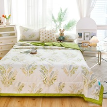 A类纯色100支长绒棉四件套 纯棉素色简约床单被套床上用品批发详情3