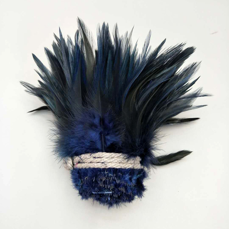 Hunan origin: 5-6-inch colorful chicken feathers, cat toys, dream catchers, hat flower accessories, DIY feathers pic 24