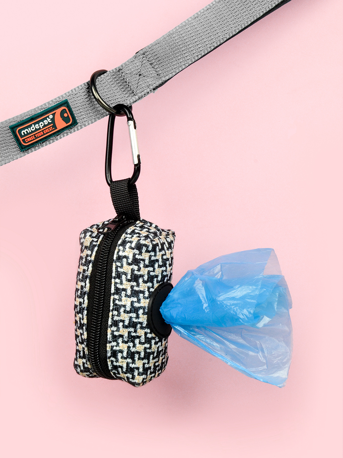 Marca cross-border venta caliente mil pájaro tarja serie INS viento colgante caminar perro bolsa de basura dispensador de bolsa de recolección portátil almacenamiento pic 6