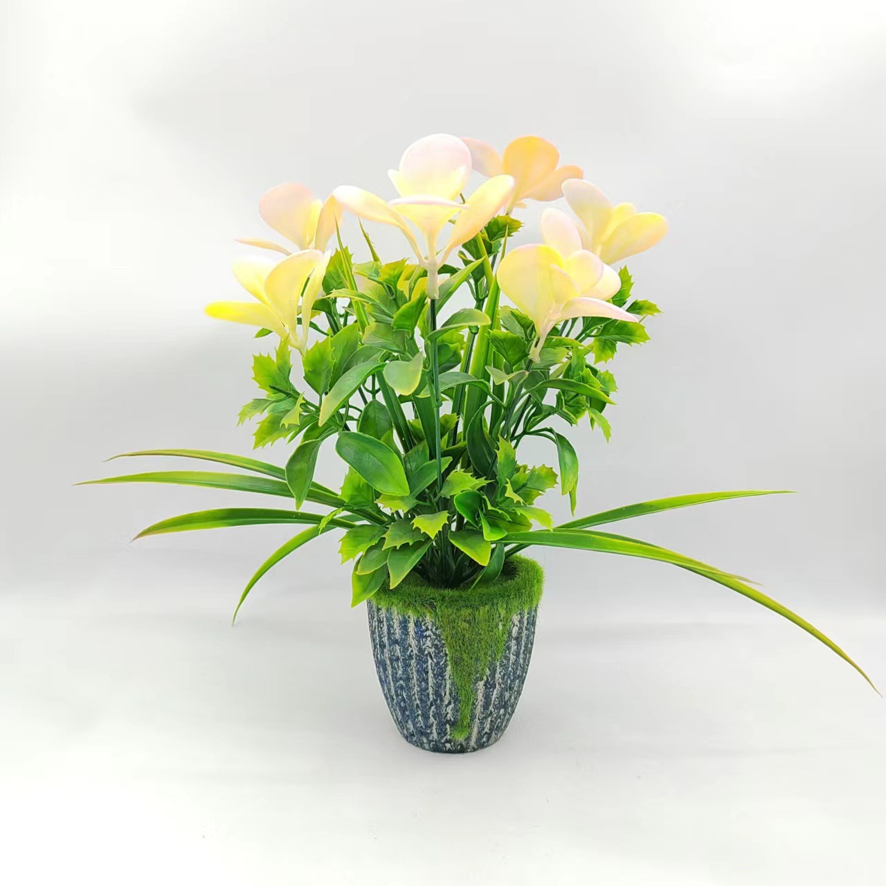 Hongsheng Simulation Craft home beautification and decoration ornaments, simulation flowers, hotel shooting ornaments and props, garden artificial flowers pic 1