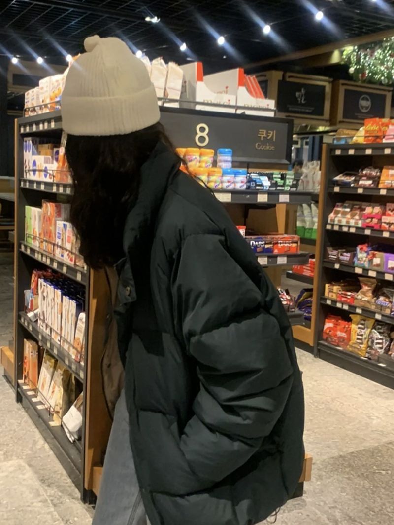 2022 Winter new style of Korean Dongdaemun th*bar*net stand-up collar 90 white duck down down jacket for women in stock pic 38