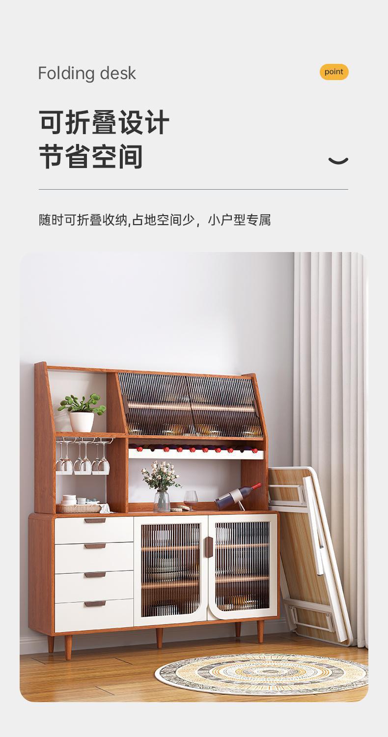 书桌租房电脑桌折叠免安装卧室写字桌学生宿舍简约家用简易小桌子详情16