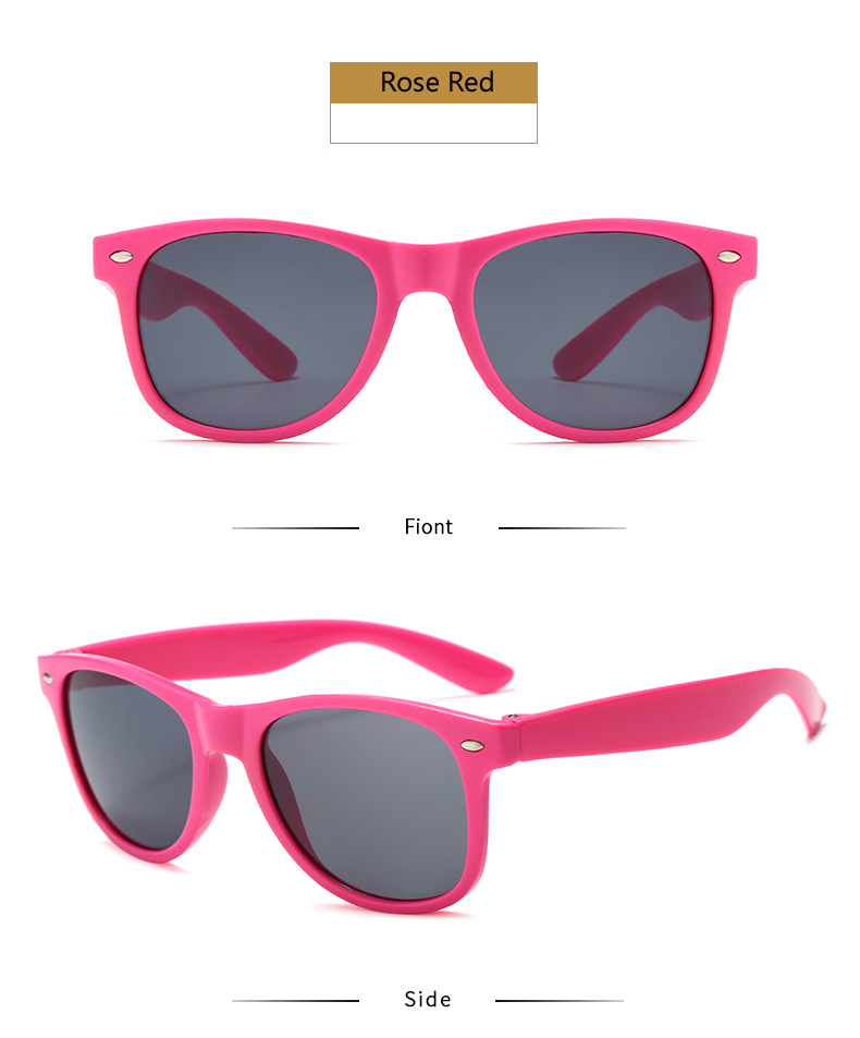 FDA cross-border rice nail sunglasses, customizable Logo promotional gift glasses, street style rainbow party sunglasses for both men and women pic 24