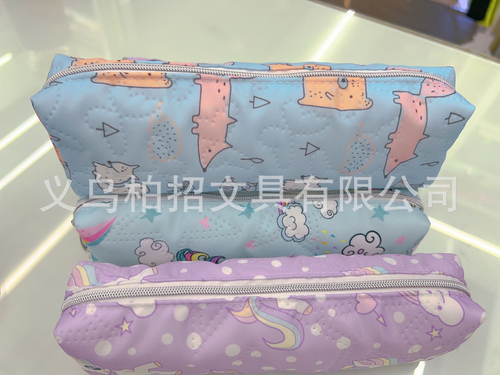 Factory direct sales of original new fashionable cotton fabric storage high appearance level simple ins pen cases for primary and secondary school students pic 16