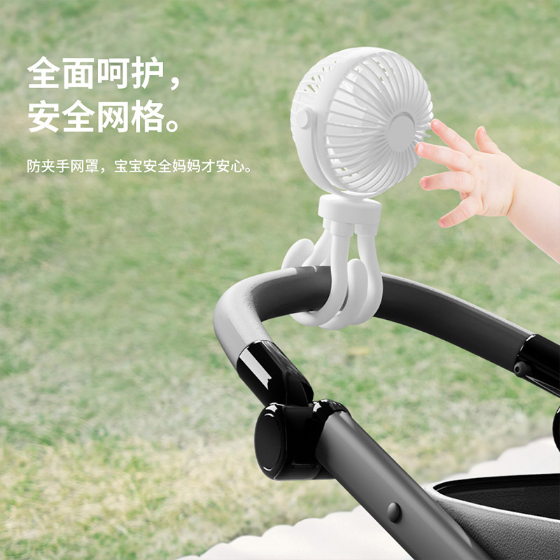 2023新款翻转折叠手持小风扇桌面电风扇 usb香薰迷你挂脖风扇跨境详情6