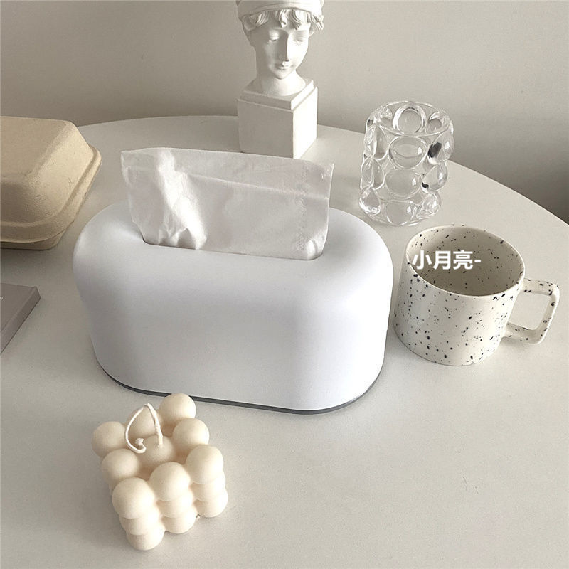 ins韩国风简约北欧风纸巾盒抽纸盒餐巾纸盒客厅卧室桌面收纳整理详情9