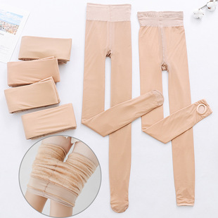 Autumn and winter nylon fleece thickened snow socks, casual home floor socks, anti-pilling street short socks manufacturer wholesale pic 1