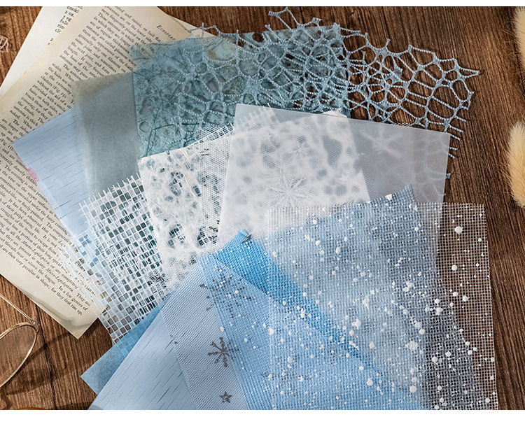 语闲特种纸素材包 雅典风象系列 复古文艺手帐痛包背景装饰打底纸详情6