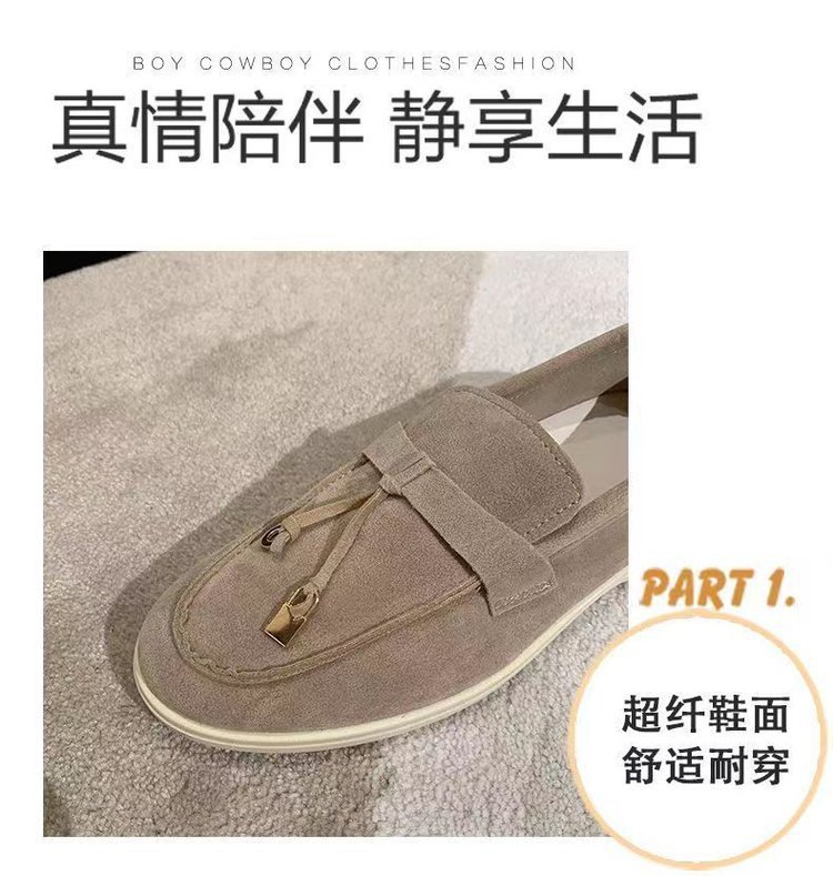 2024新款单鞋女大码43欧美外贸高档乐福豆豆女鞋时尚百搭套脚单鞋详情10