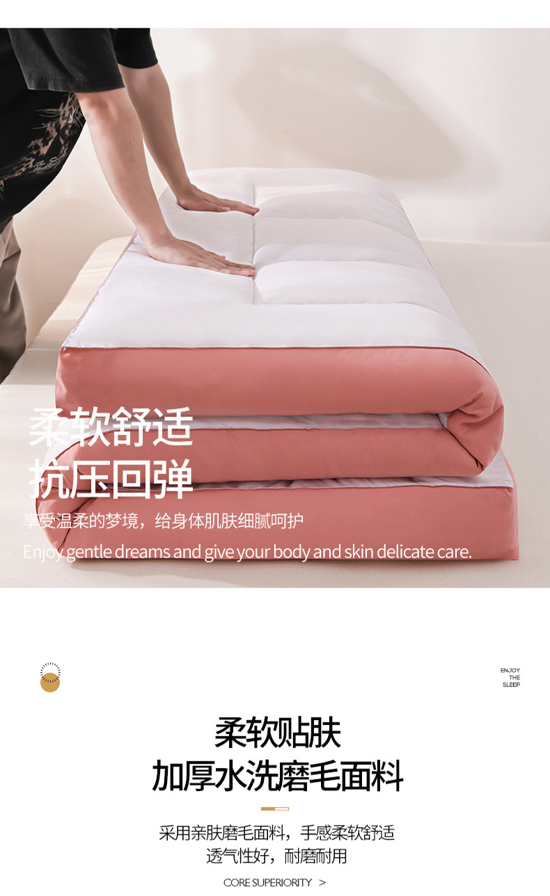床垫软垫家用学生宿舍床褥子单人双人榻榻米加厚夏季垫被租房专用详情4