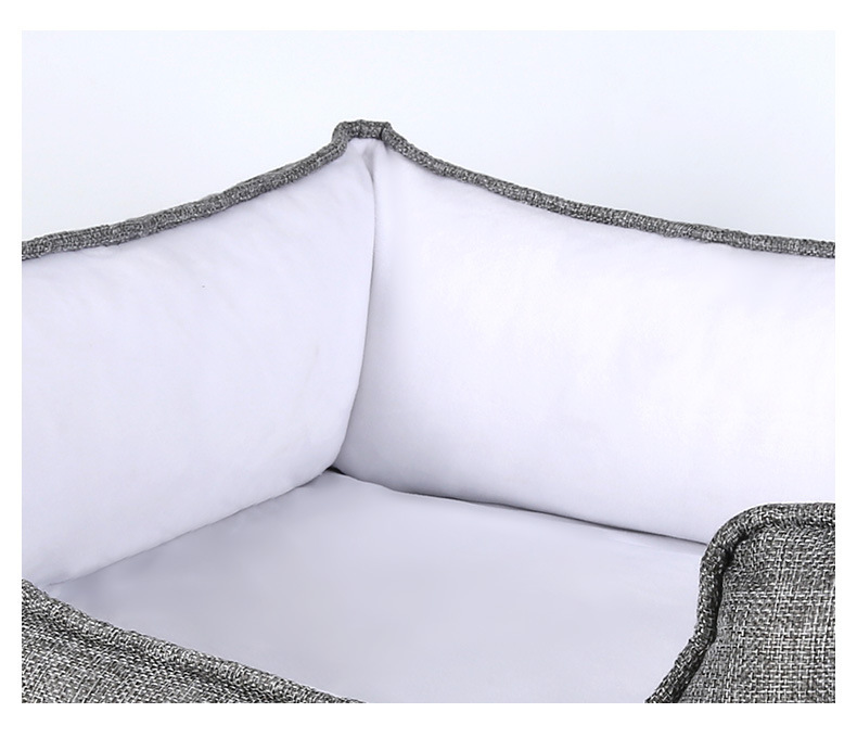 Pet bed, suitable for all seasons, detachable and washable. Memory foam dog bed, comfortable, soft, non-sticky and warm. Cat bed, pet bed pic 7