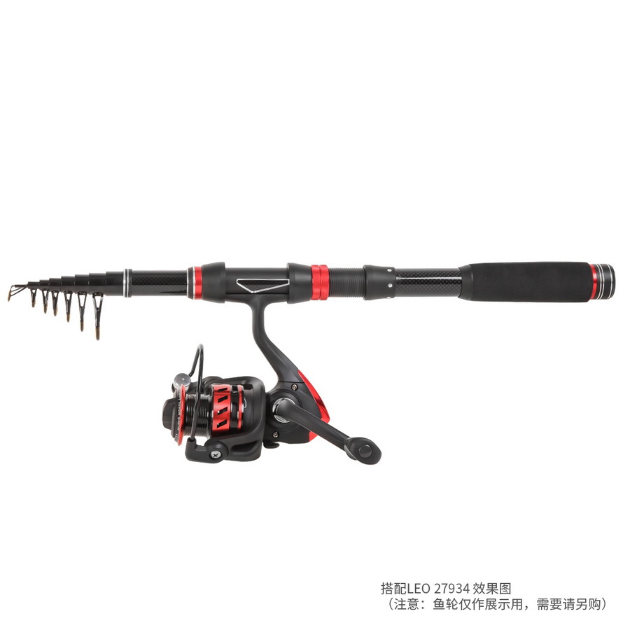 28081 CAPACI [RC Series Red and Black Ultra-Short Sea Fishing Rod] EVA Handle Small sea Fishing Rod, Lull exit pic 7