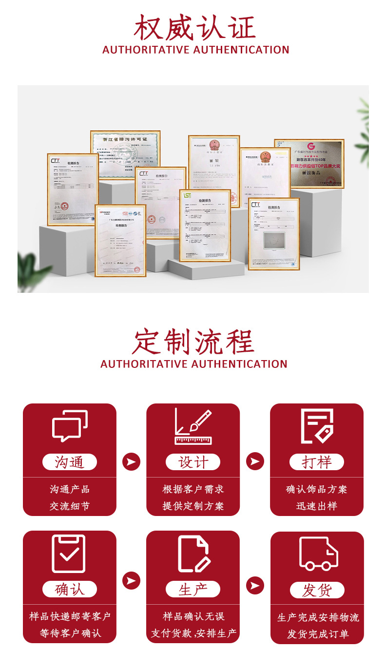 加工定制 丽银 珍珠耳环镶钻韩风时尚简约水钻耳饰品女加工定制 pic 10