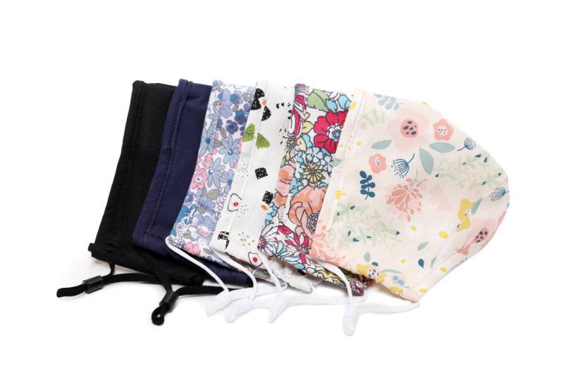 防尘防晒透气口罩 小碎花棉布口罩防粉尘棉布艺口罩厂家批发详情4