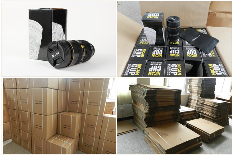 Simulated Nican telescopic lens cup, single-lens reflex camera water cup, food-grade material, portable and personalized water cup pic 17