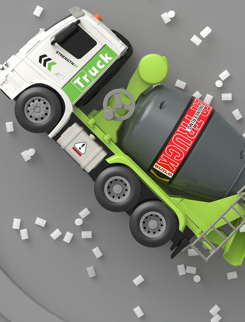 大号水泥车搅拌车可出料工程车益智惯性汽车儿童玩具男孩1-3岁详情14