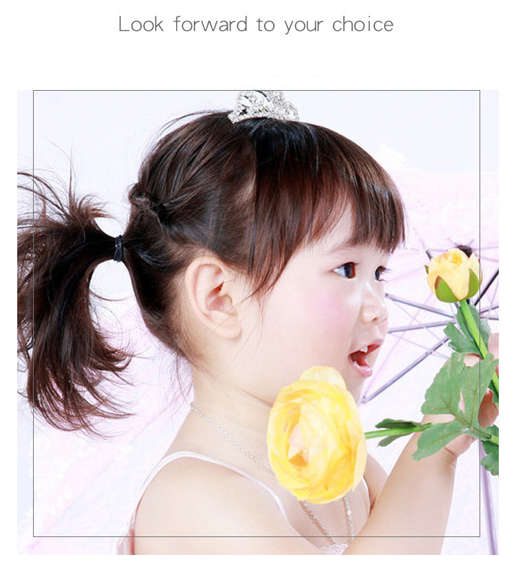 Baby exclusive colorful hair band for tying hair and hairstyle decoration pic 5