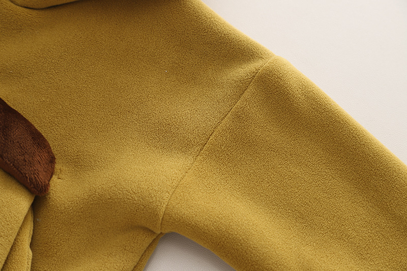 儿童冬款2023年新款运动套装可爱卡通儿童加绒复合卫衣休闲两件套详情6