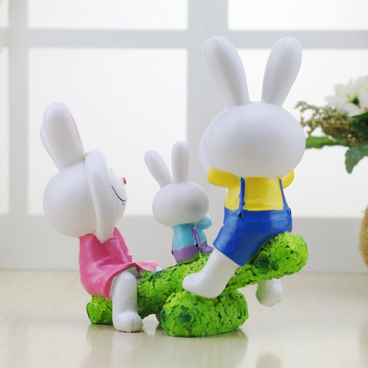 Creative, cute and unadorable rabbit figurines pic 11