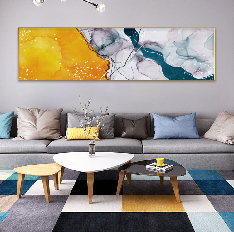 Hotel decorative paintings, hotel bedroom bedside abstract wall paintings wholesale, Nordic modern and simple sofa background wall paintings pic 10