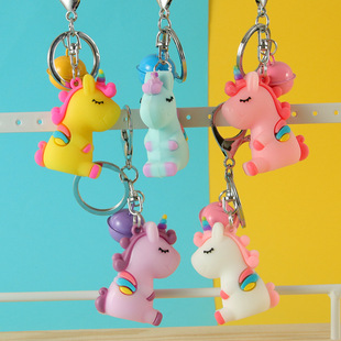 创意可爱卡通软胶宇航员钥匙扣太空人汽车钥匙链情侣包挂件小礼品详情14